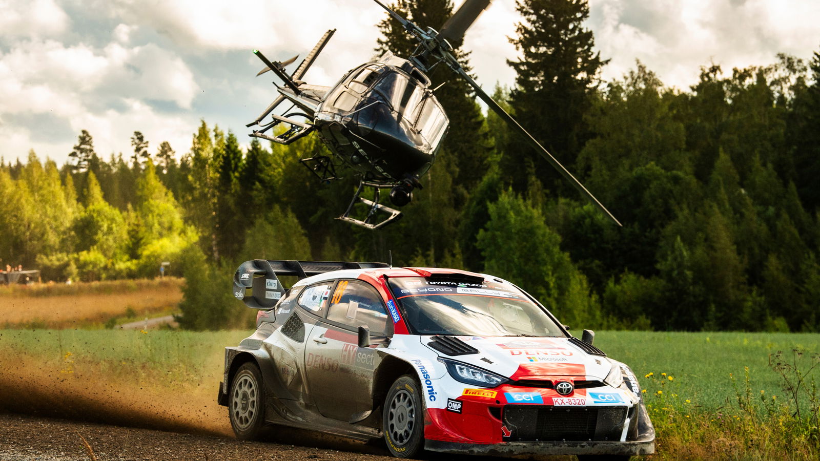 Katsuta: I have Rovanpera to thank for Finland podium